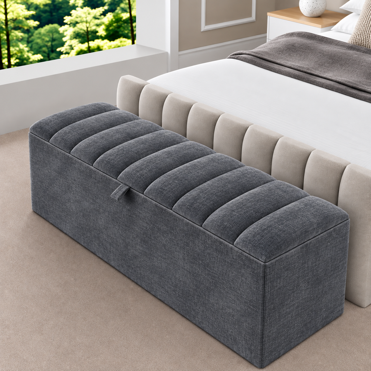 Madrid Ottoman Storage Box