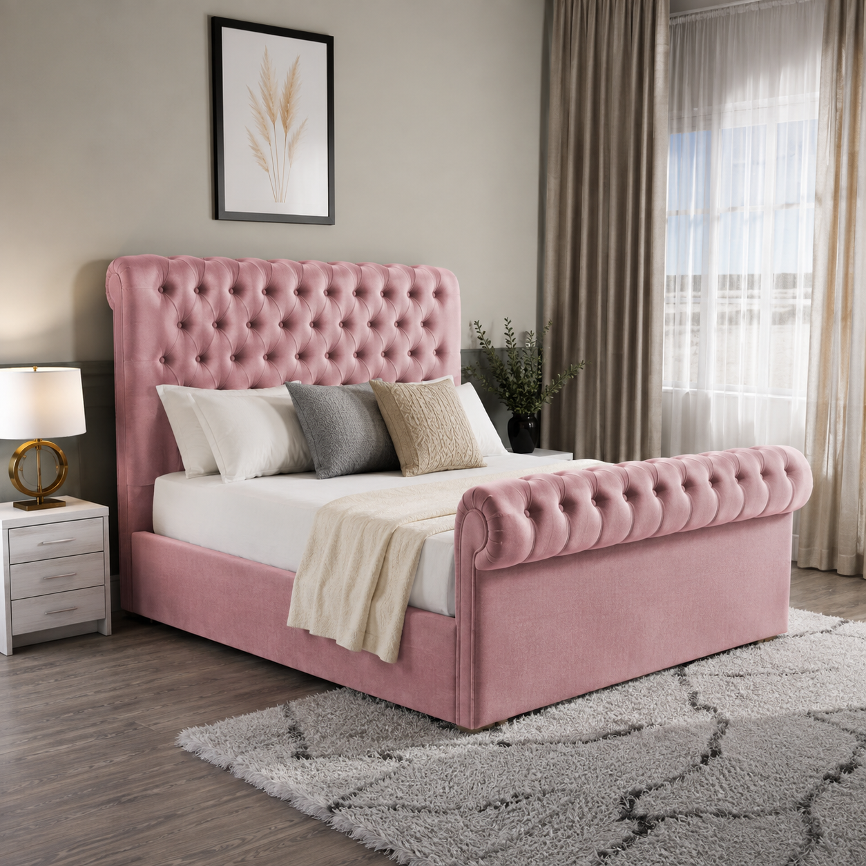Oxford Upholstered Bed
