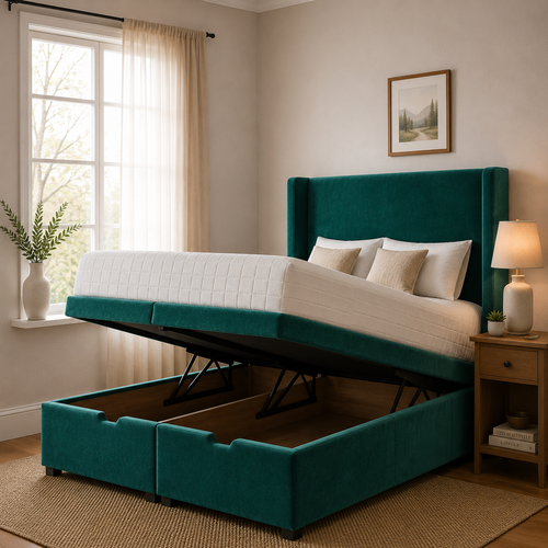 Emerald Green Plush Velvet