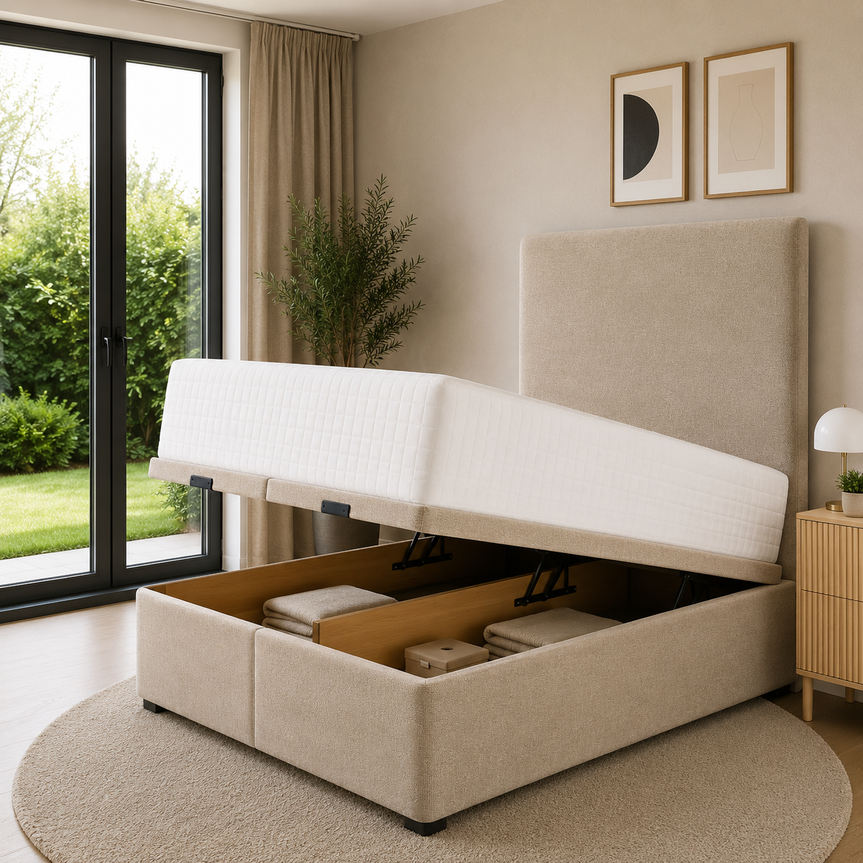 Miami Ottoman Divan Bed