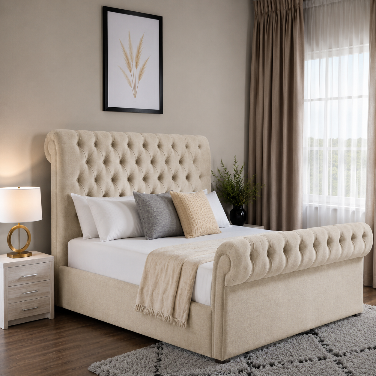 Oxford Upholstered Bed