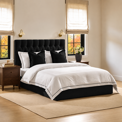 Black Plush Velvet