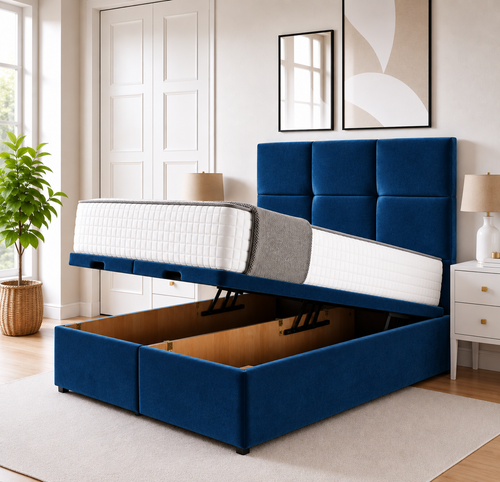 Navy Plush Velvet