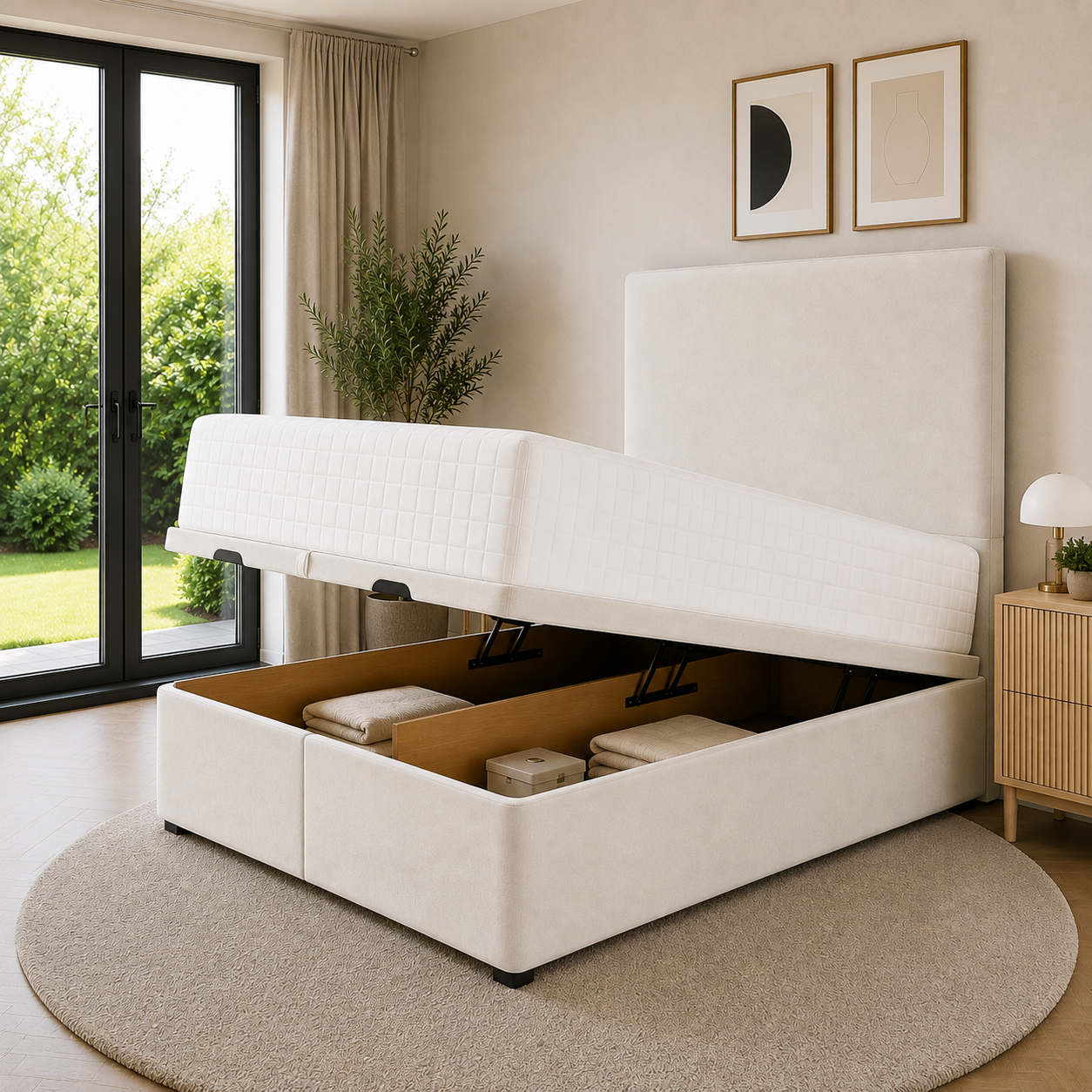 Miami Ottoman Divan Bed