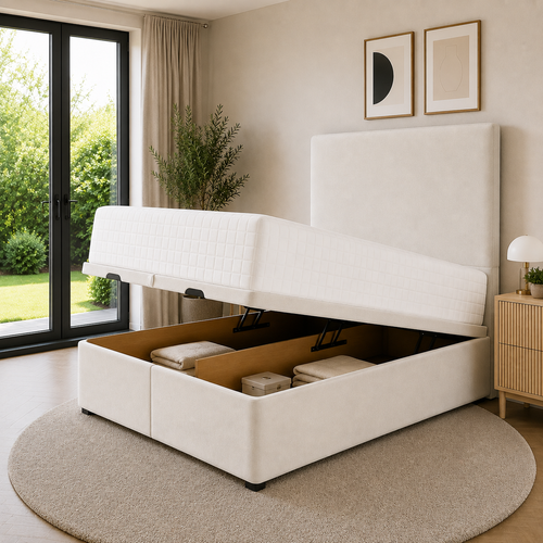 Cream Plush Velvet