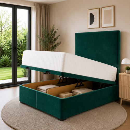 Emerald Green Plush Velvet