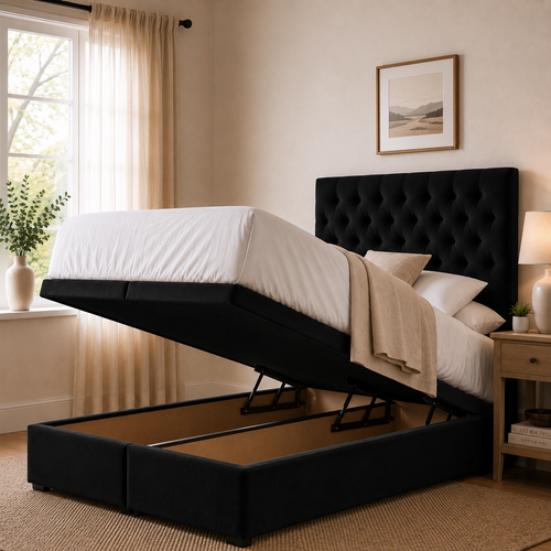 Black Plush Velvet