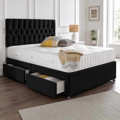 Black Plush Velvet