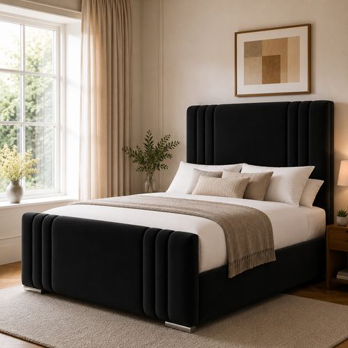 Black Plush Velvet
