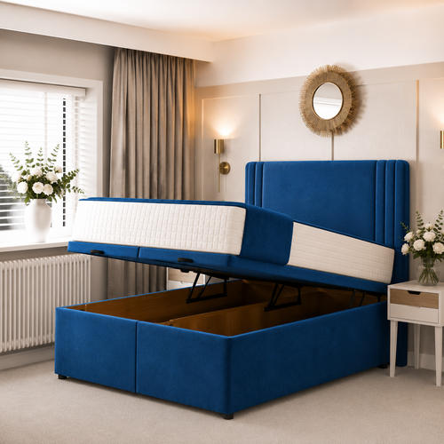 Navy Plush Velvet