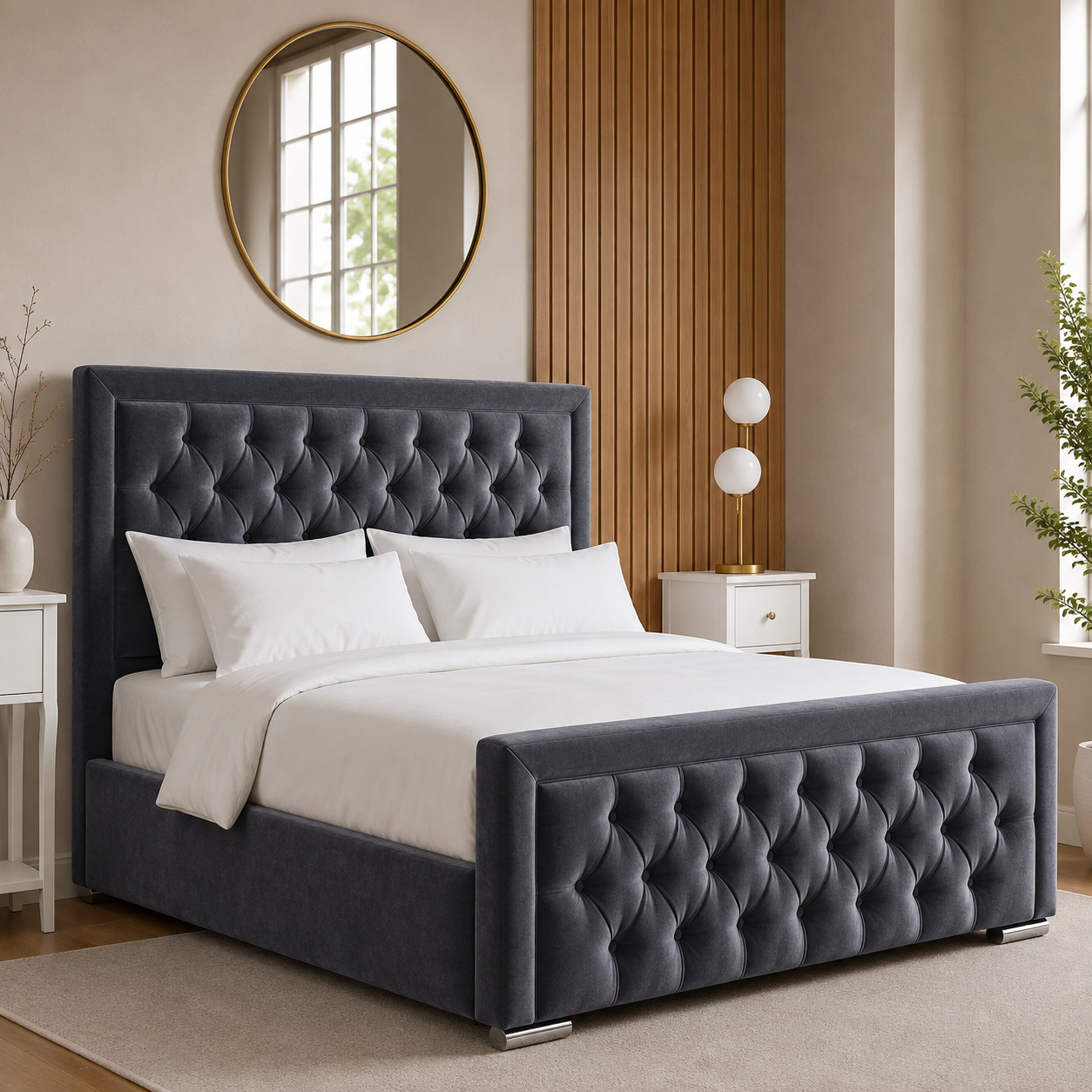 Milan Upholstered Bed