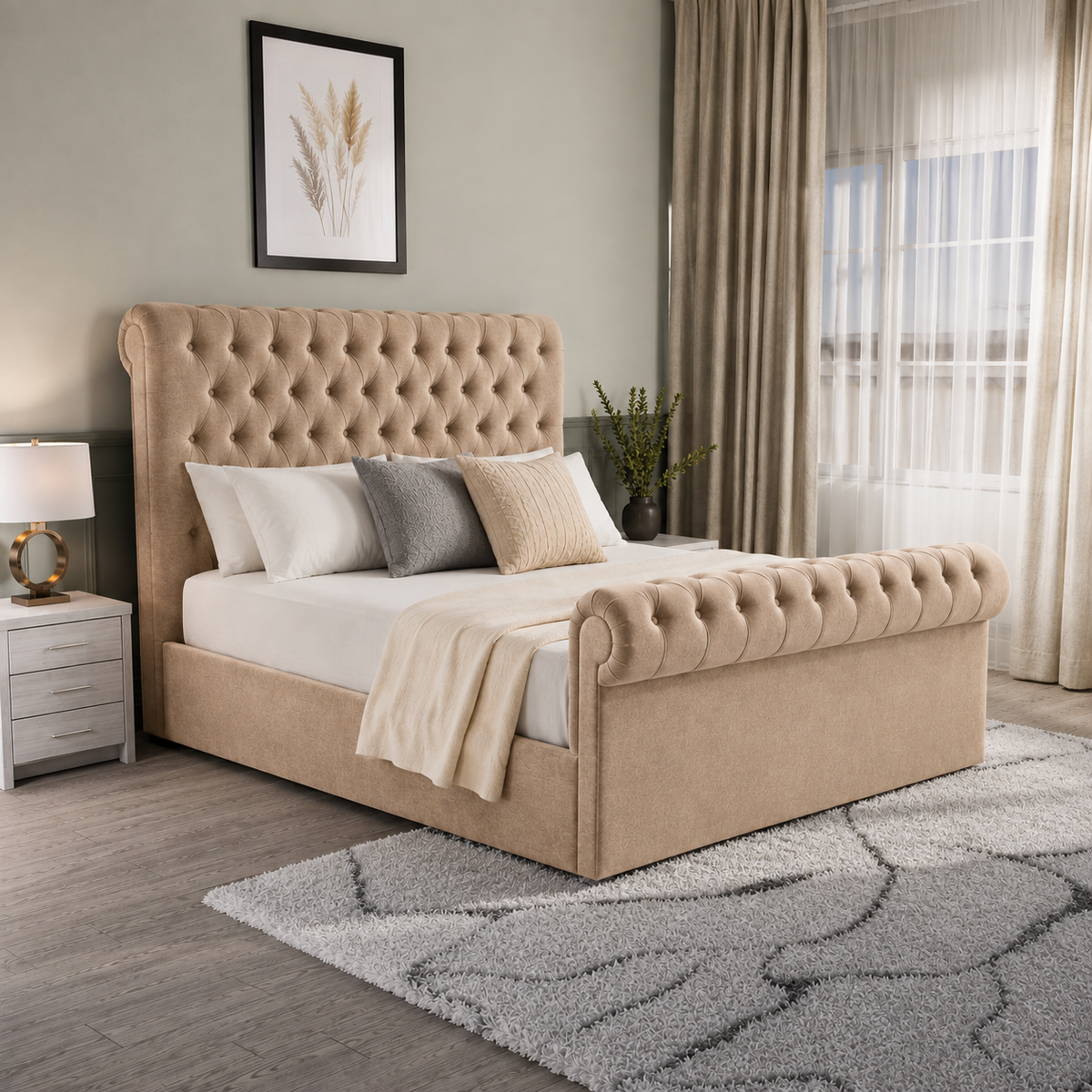 Oxford Upholstered Bed