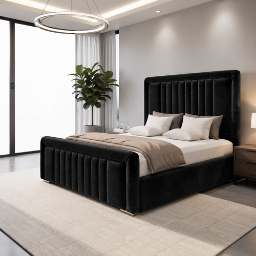 Black Plush Velvet