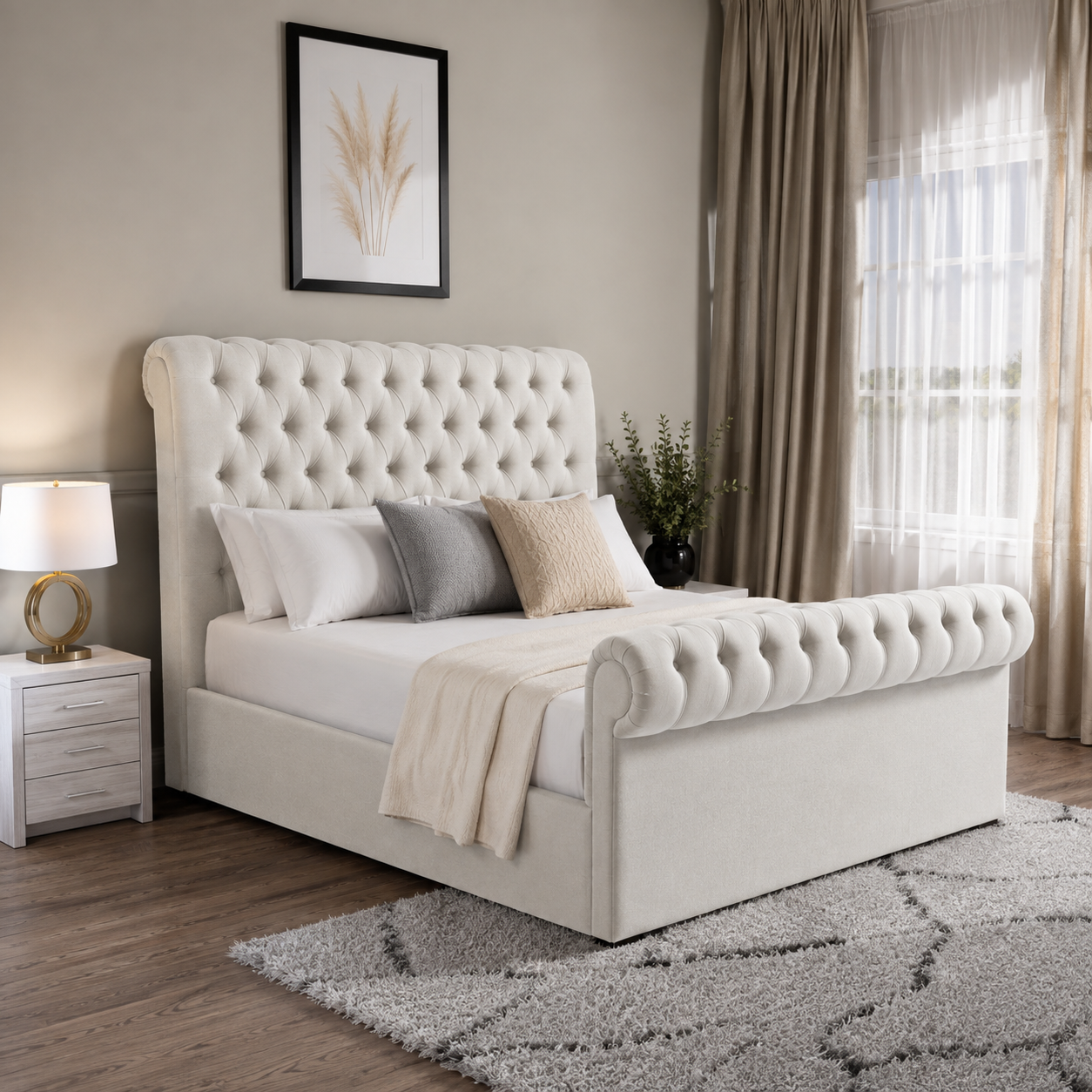 Oxford Upholstered Bed