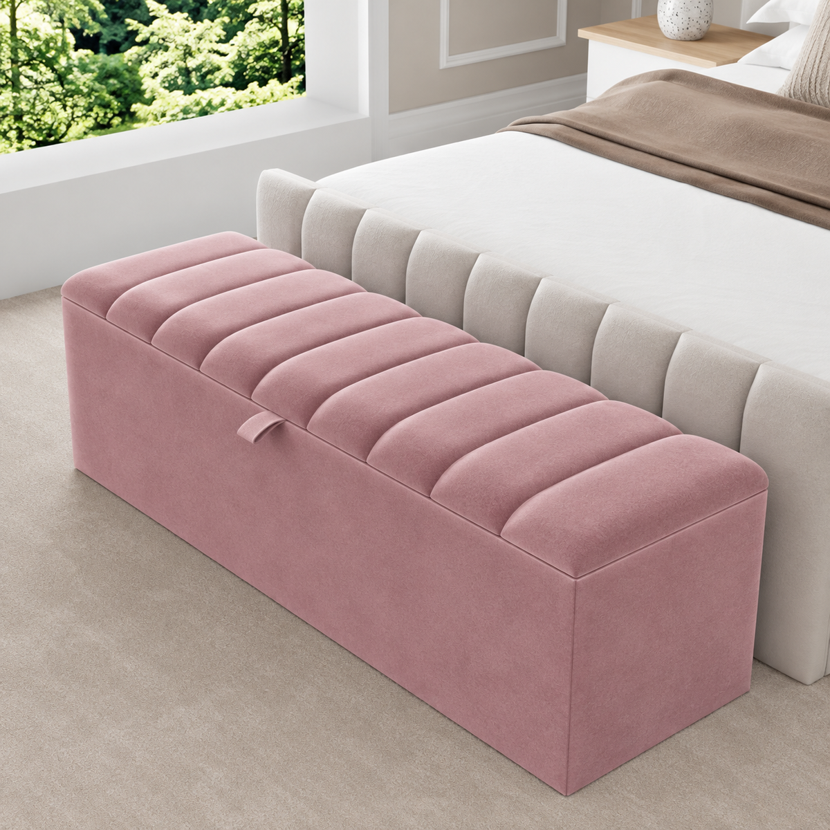 Madrid Ottoman Storage Box