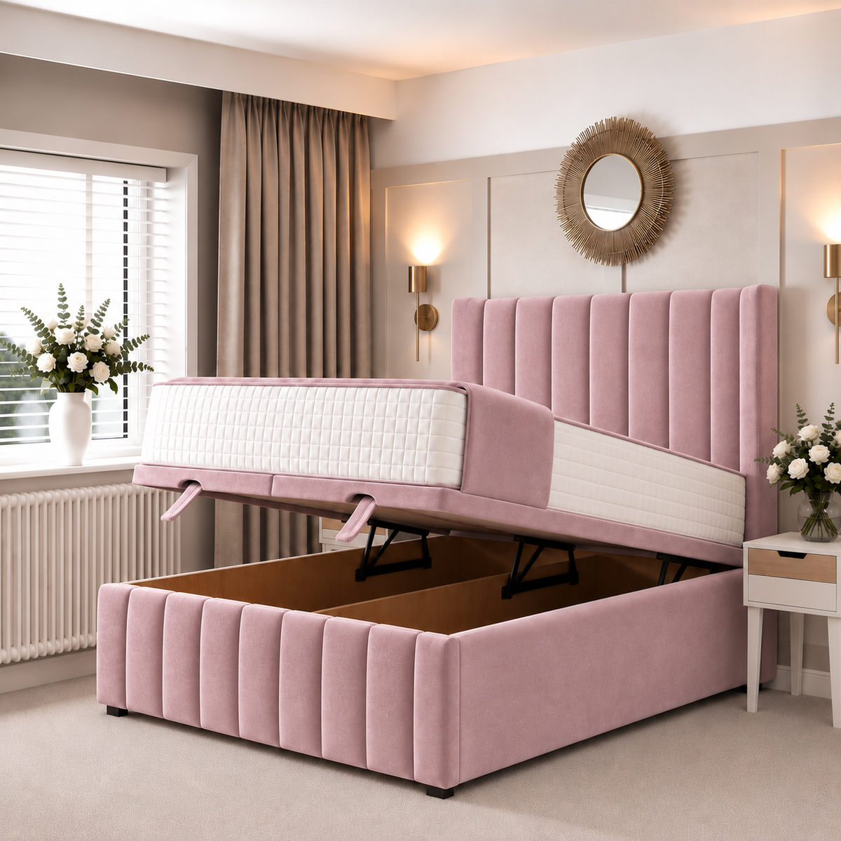 Monaco Ottoman Divan Bed