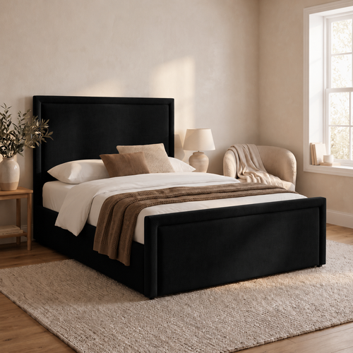 Black Plush Velvet