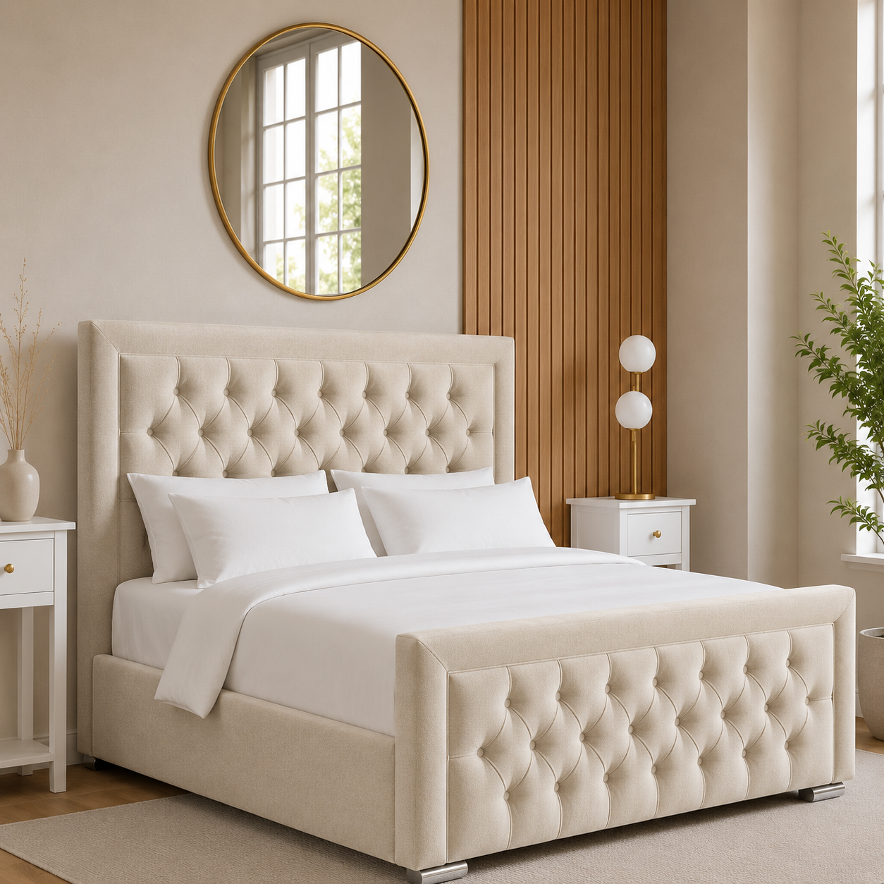 Milan Upholstered Bed