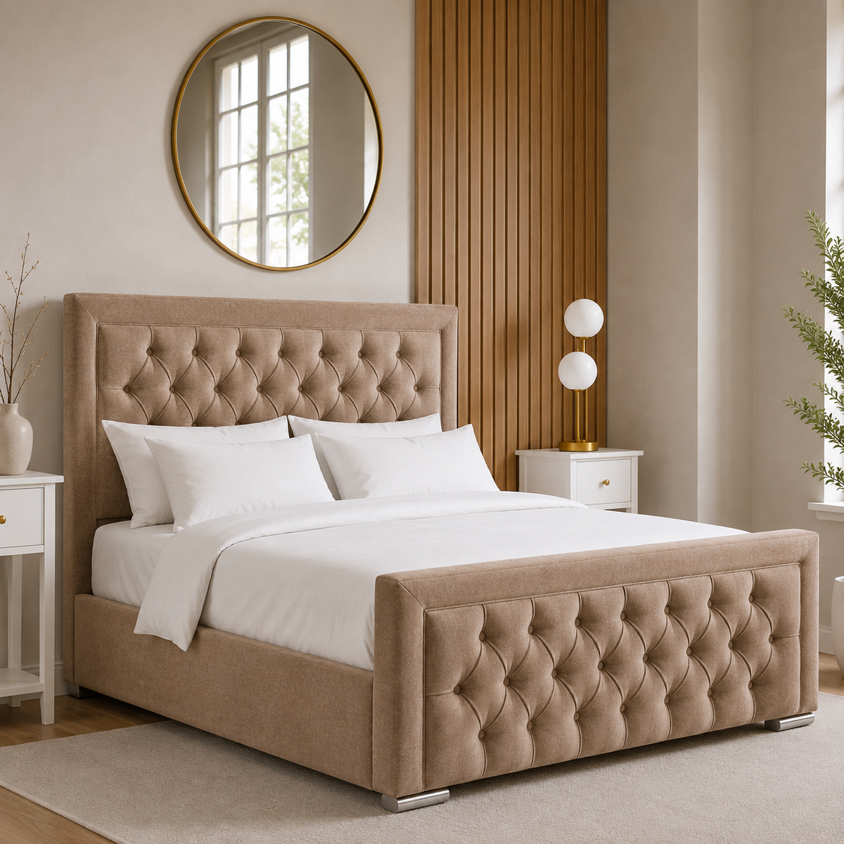 Milan Upholstered Bed