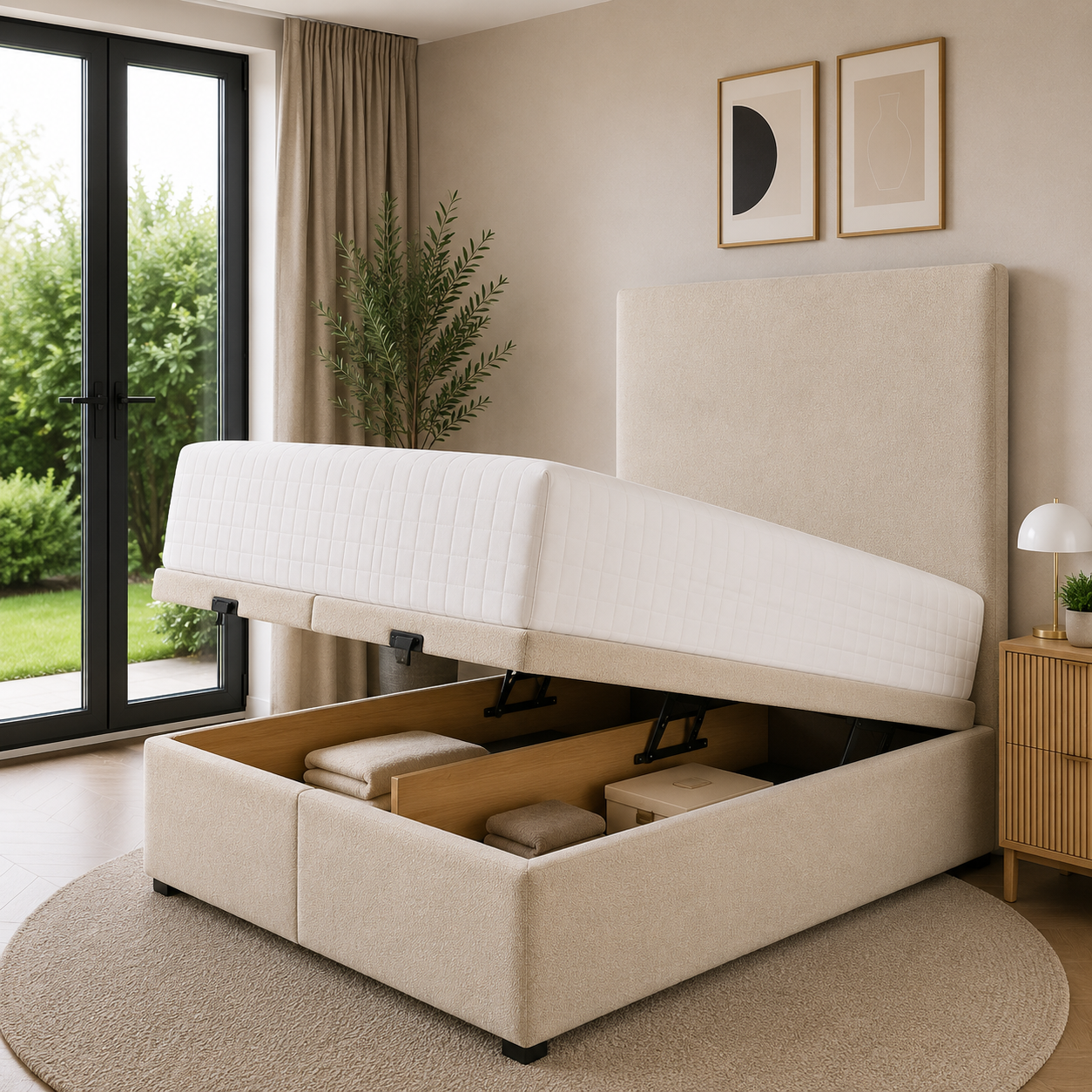 Miami Ottoman Divan Bed