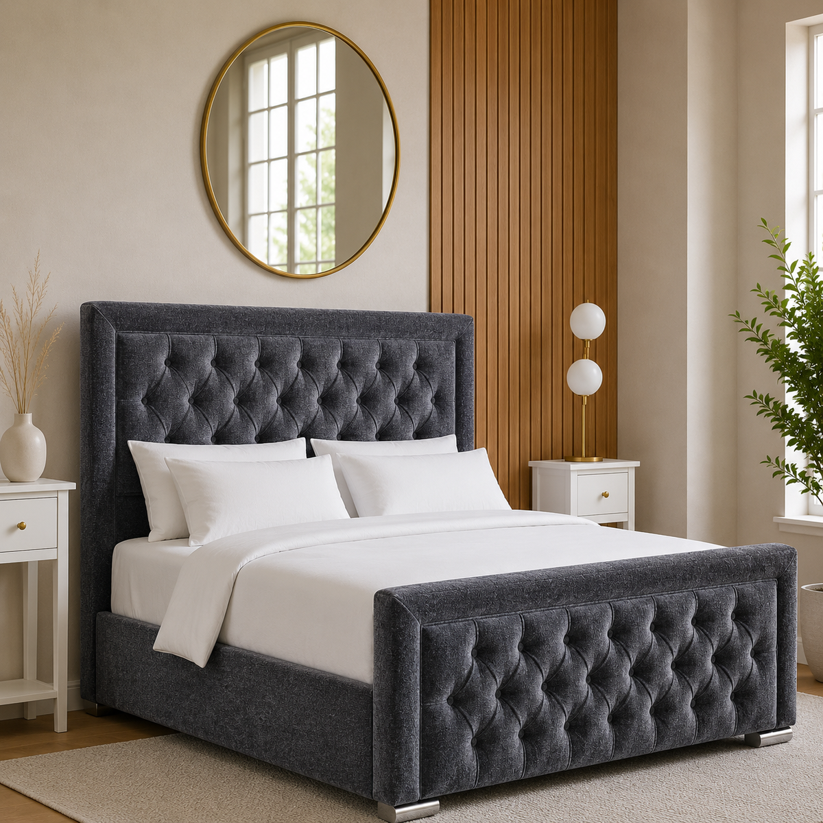 Milan Upholstered Bed