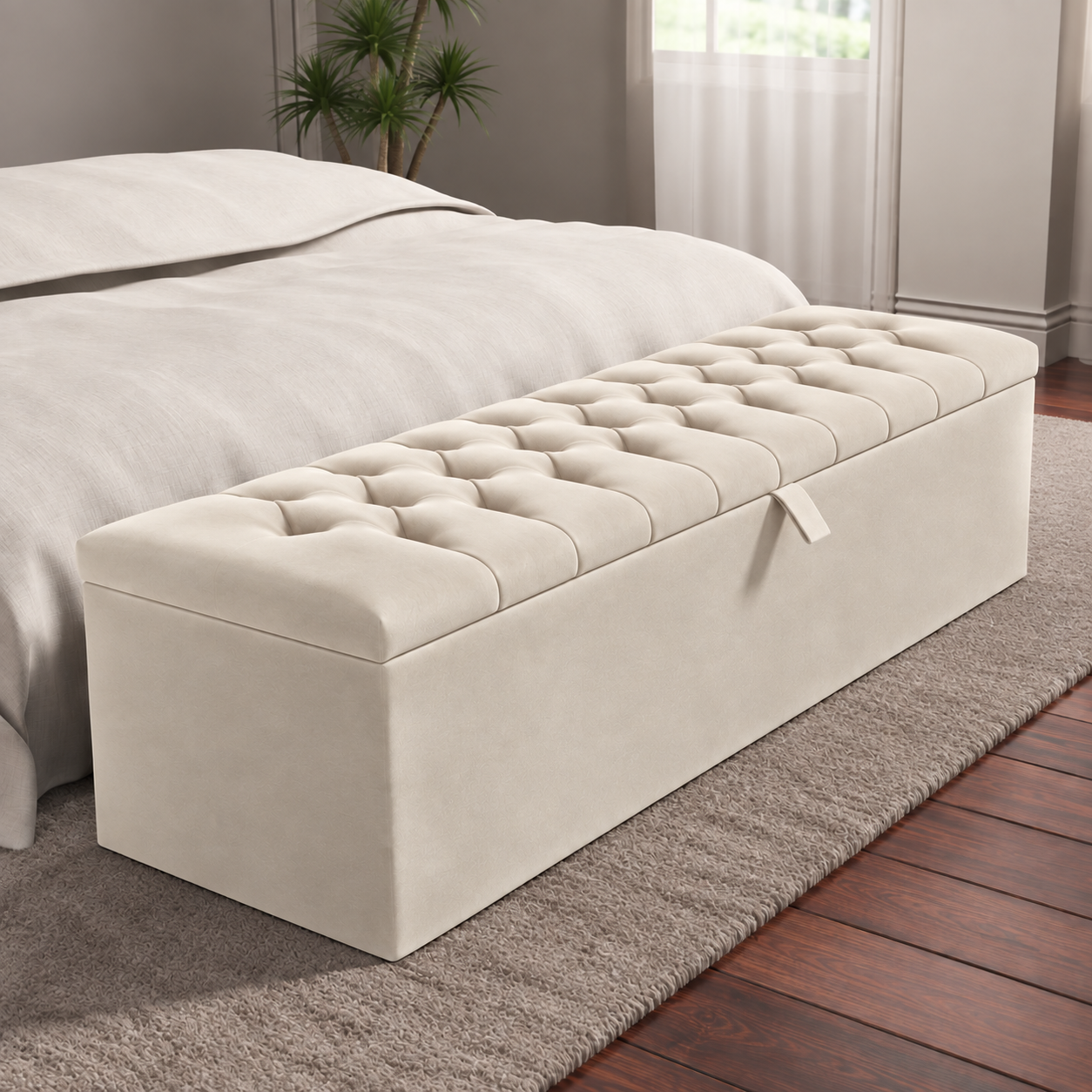 Chesterfield Ottoman Storage Box