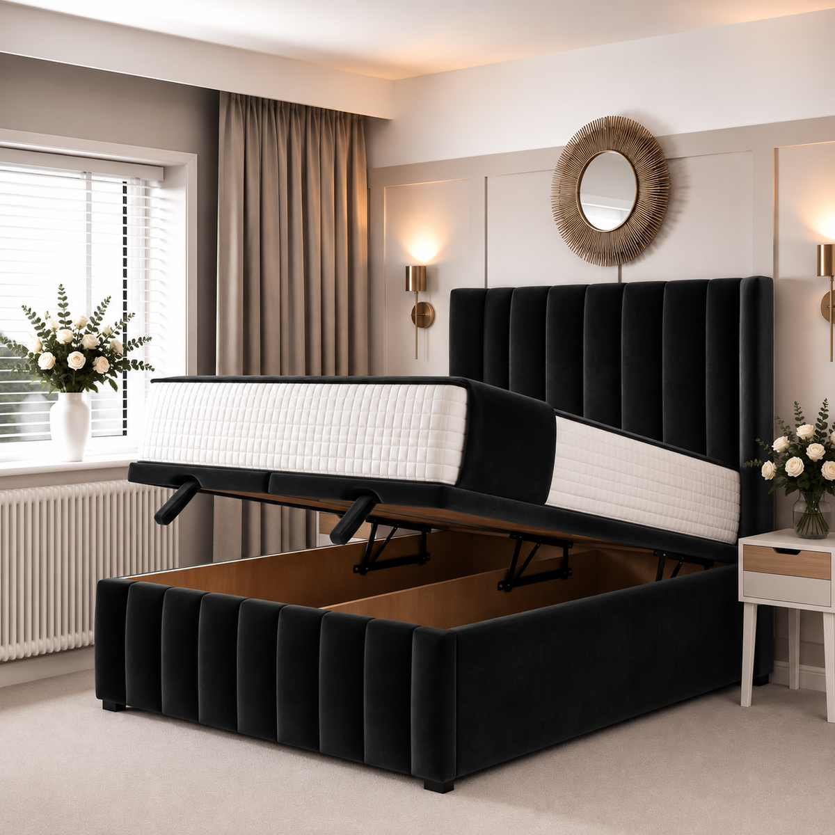 Monaco Ottoman Divan Bed