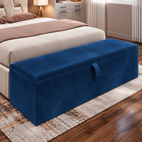 Navy Plush Velvet