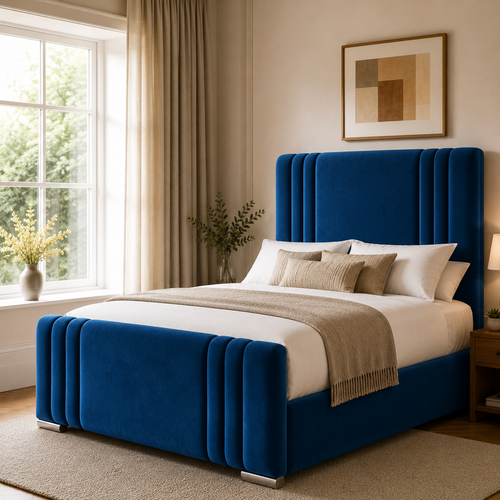 Navy Plush Velvet