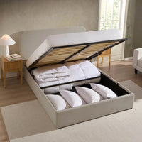 Ashton Upholstered Ottoman Bed