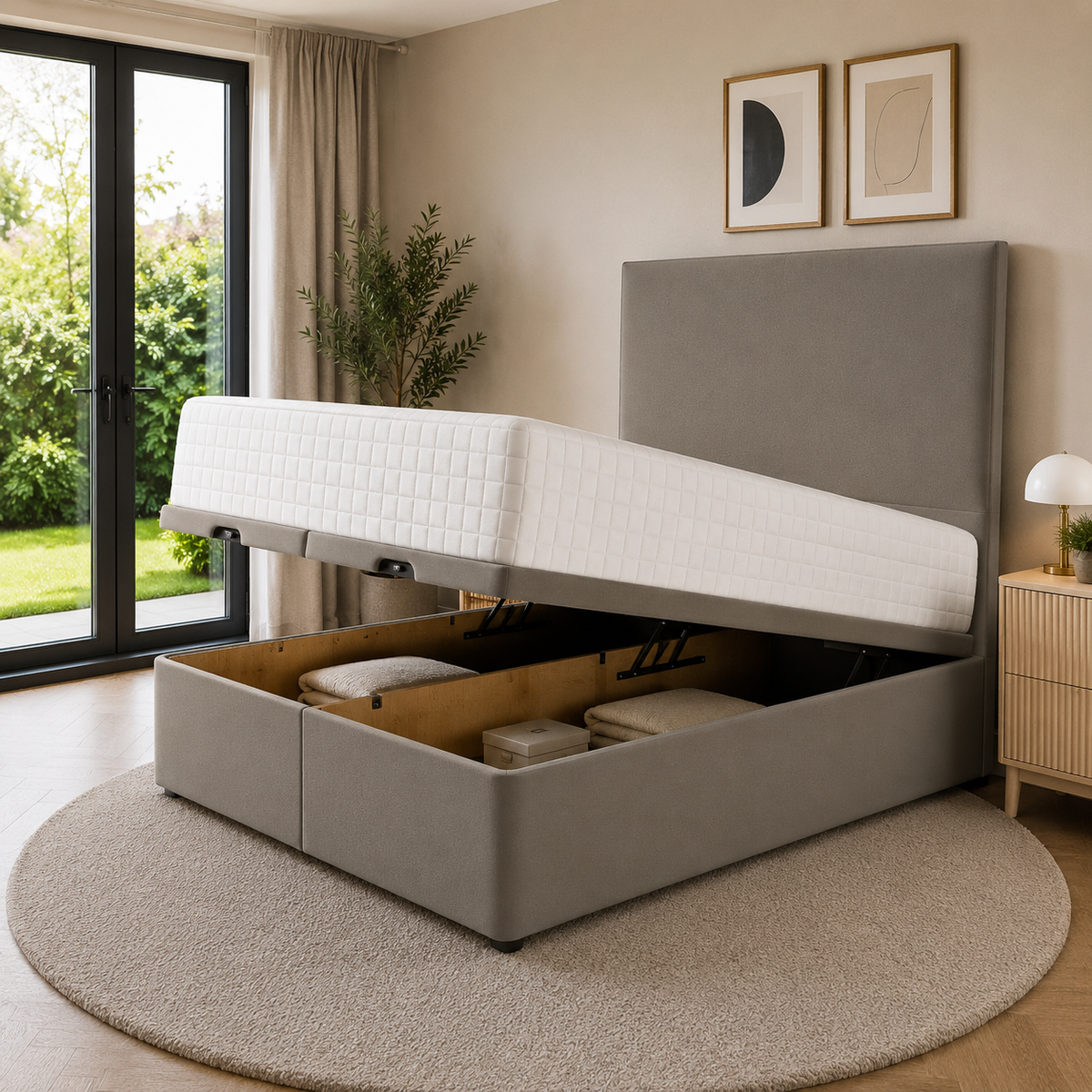 Miami Ottoman Divan Bed