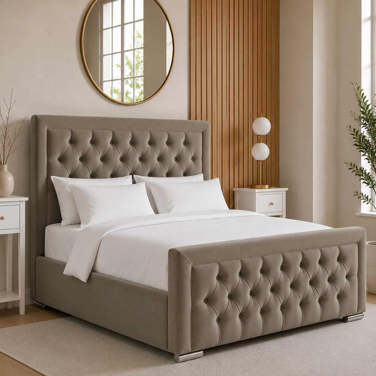 Milan Upholstered Bed