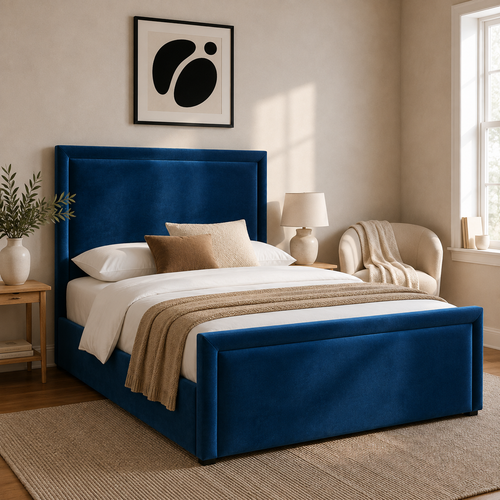Navy Plush Velvet