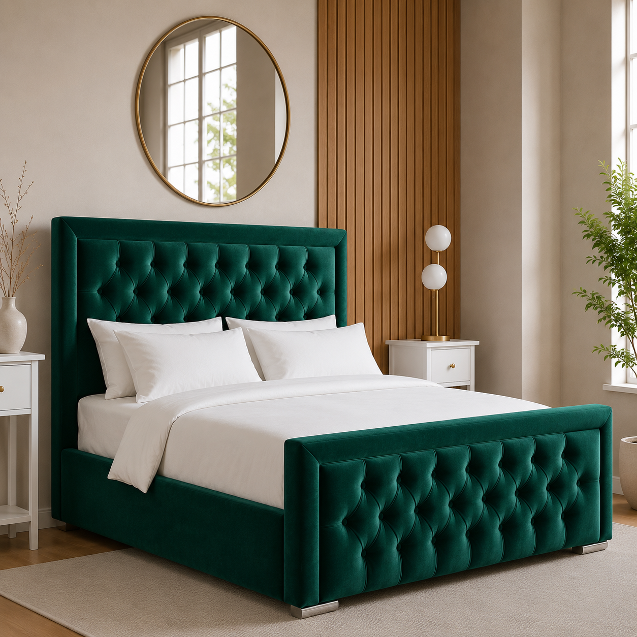 Milan Upholstered Bed