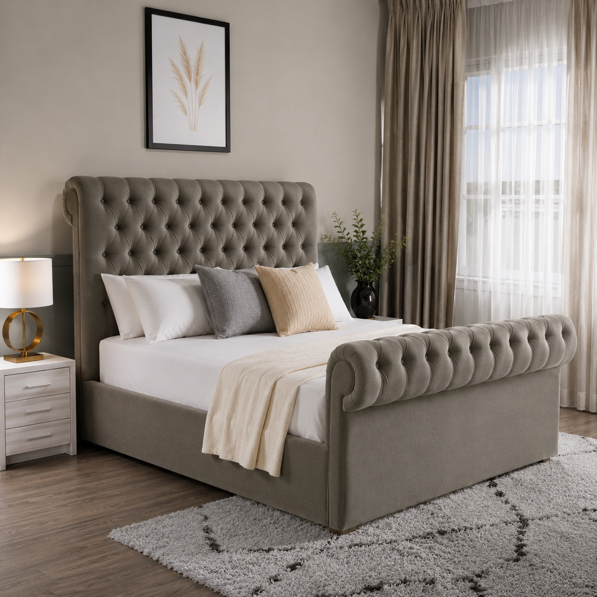 Oxford Upholstered Bed