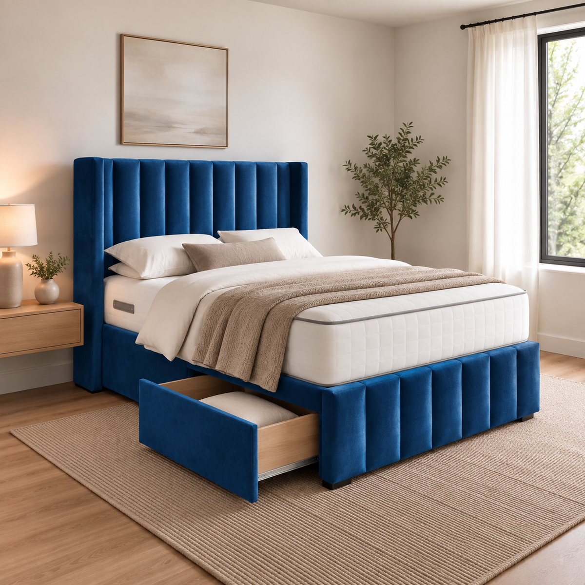 Berlin Wingback Divan Bed