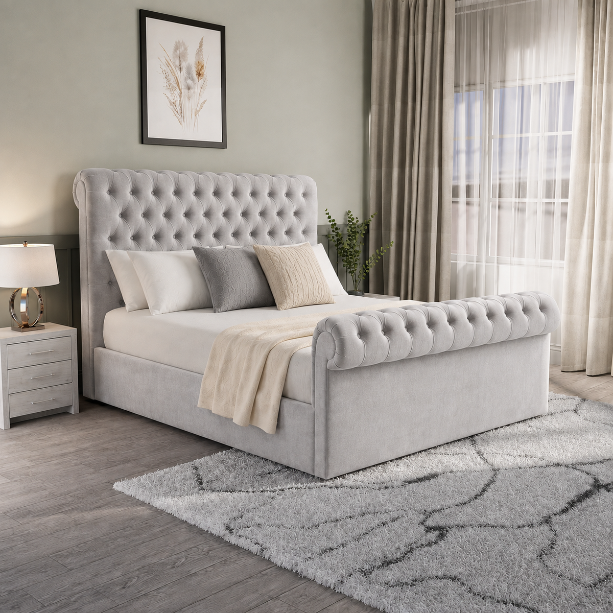Oxford Upholstered Bed