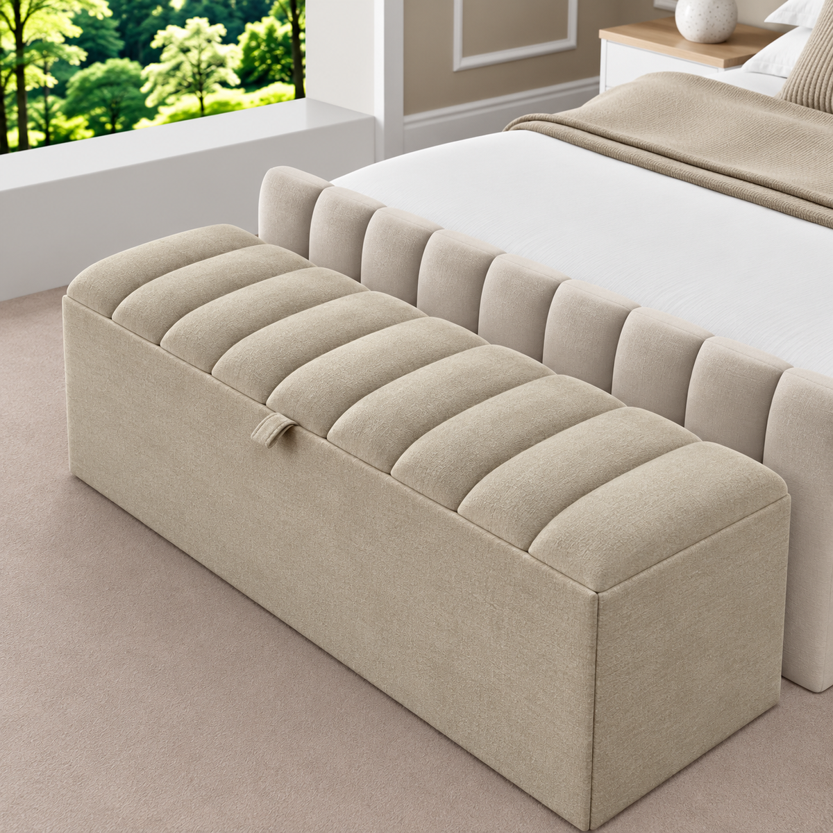 Madrid Ottoman Storage Box