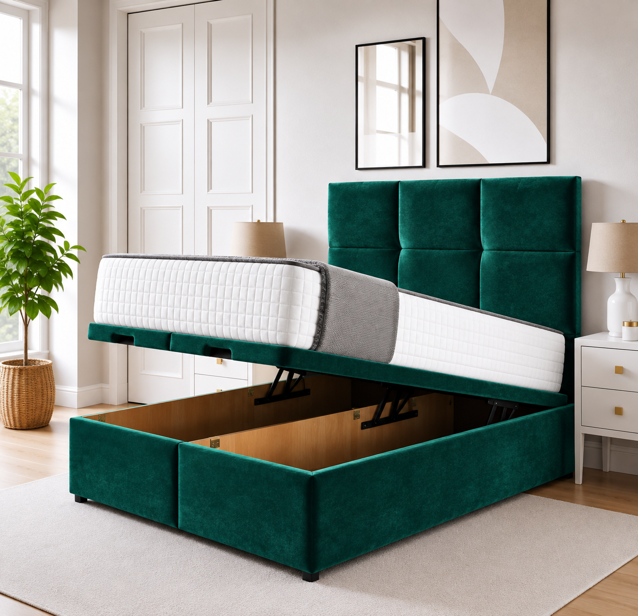Cambridge Ottoman Divan Bed