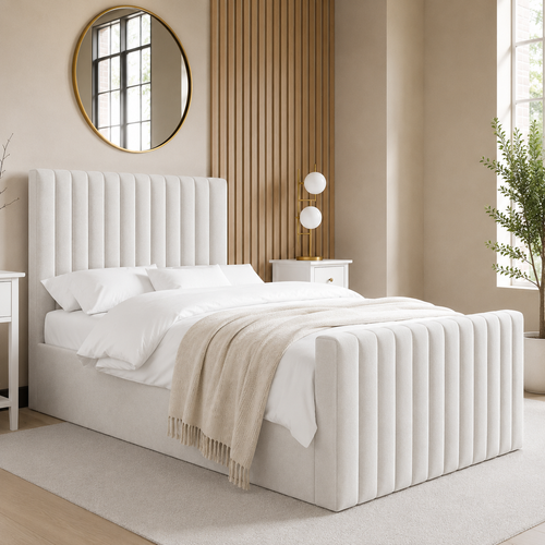 Cream Plush Velvet