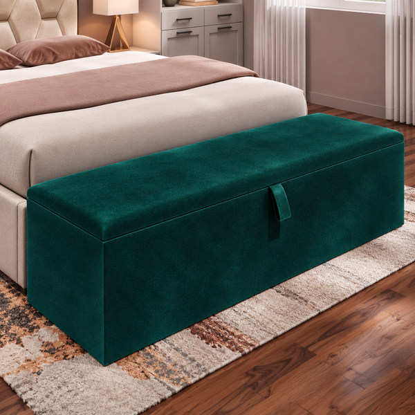 Emerald Green Plush Velvet