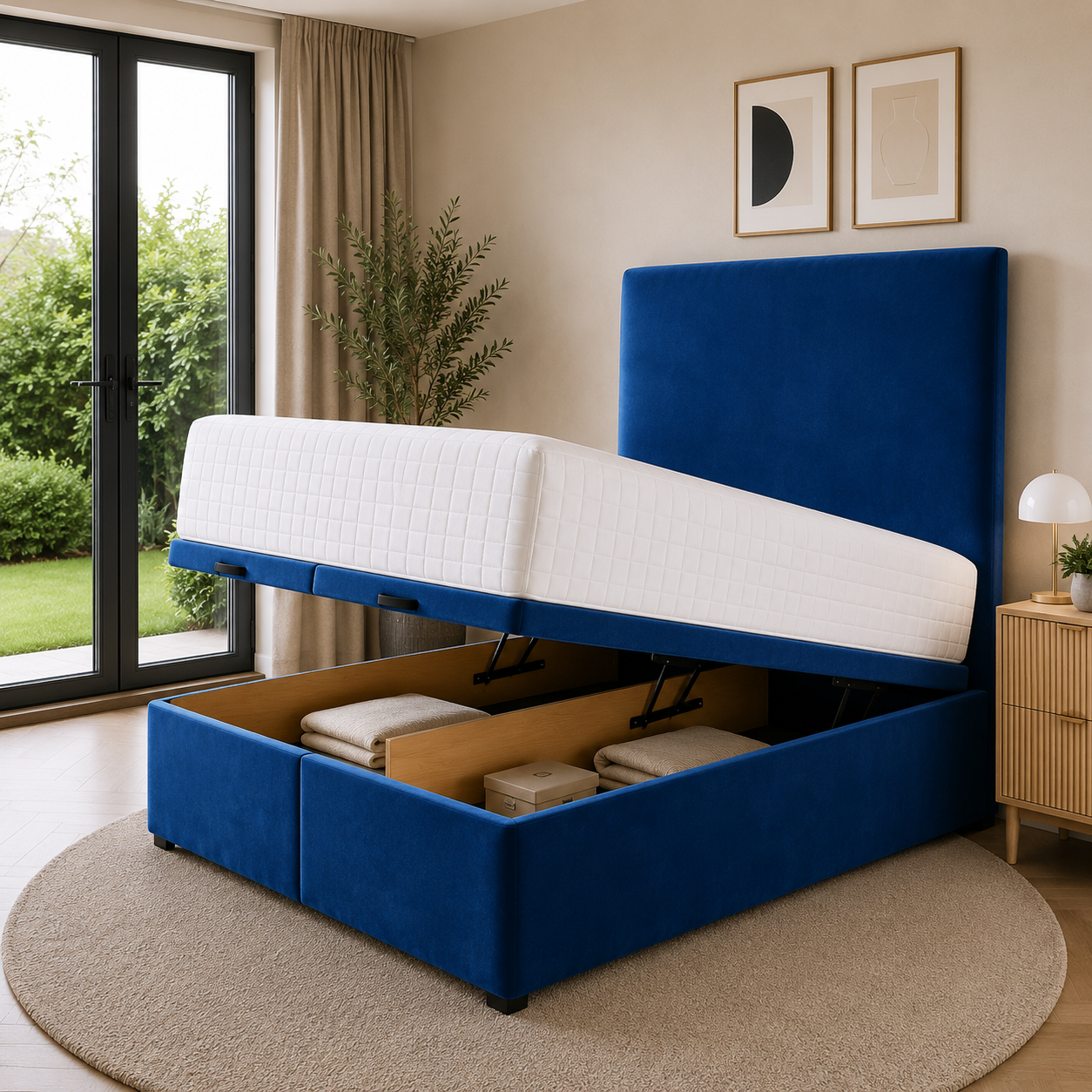 Miami Ottoman Divan Bed