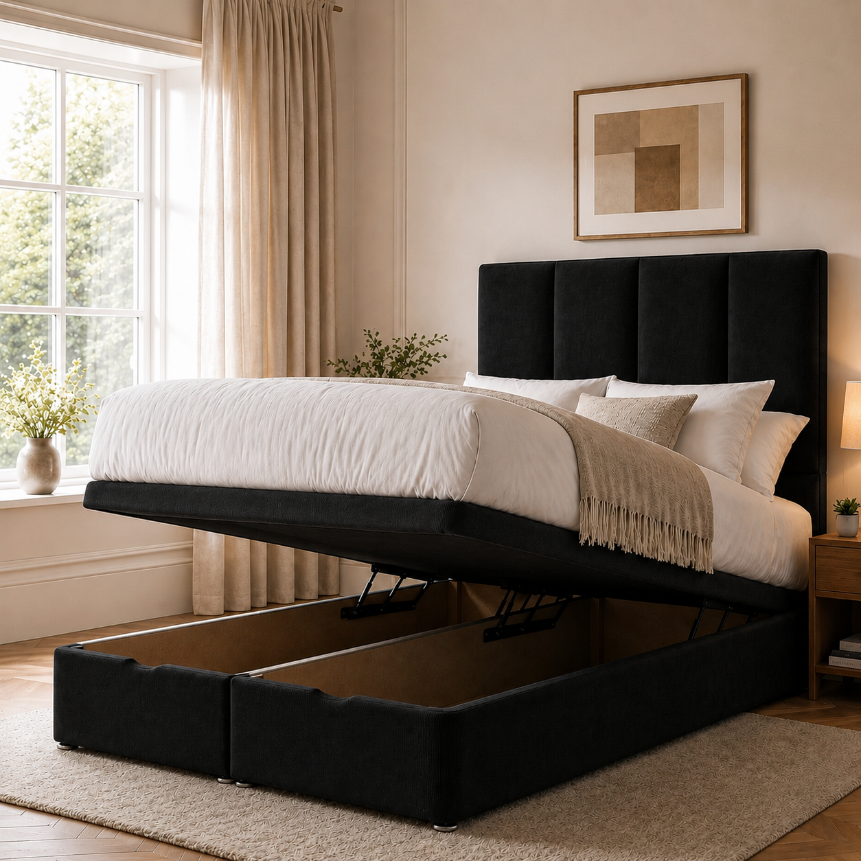 Monaco Ottoman Divan Bed