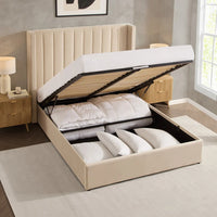 Madison Upholstered Ottoman Bed