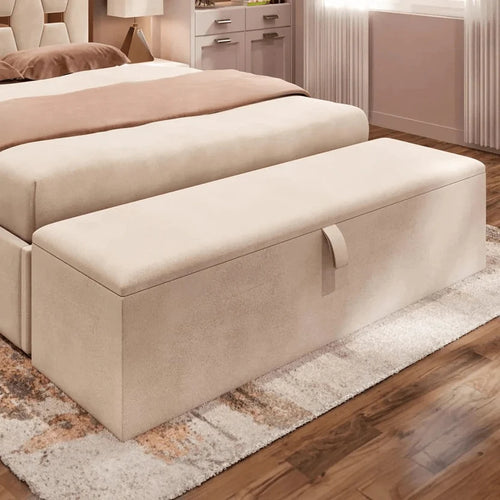 Cream Plush Velvet