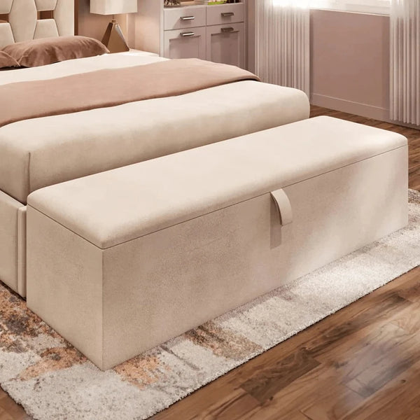 Cream Plush Velvet